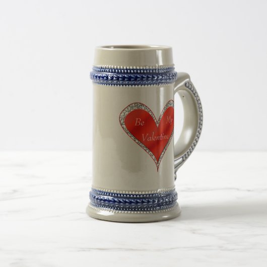 Mijn Valentijn Mok of stein zijn (Voorkant rechts)