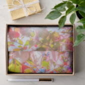 Mijn Valentijn Natuur bloeit het hart van bloemen Tissuepapier (Geschenk)