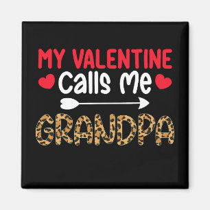 Mijn Valentijn noemt me Grootvader Luipaard Bizon Magneet