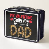 Mijn Valentijn noemt me papa luipaard buffel plaid (Voorkant)