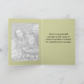 Mijn valentijn Paspoort Feestdagen Kaart (Binnen)