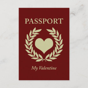 mijn valentijn paspoort kaart