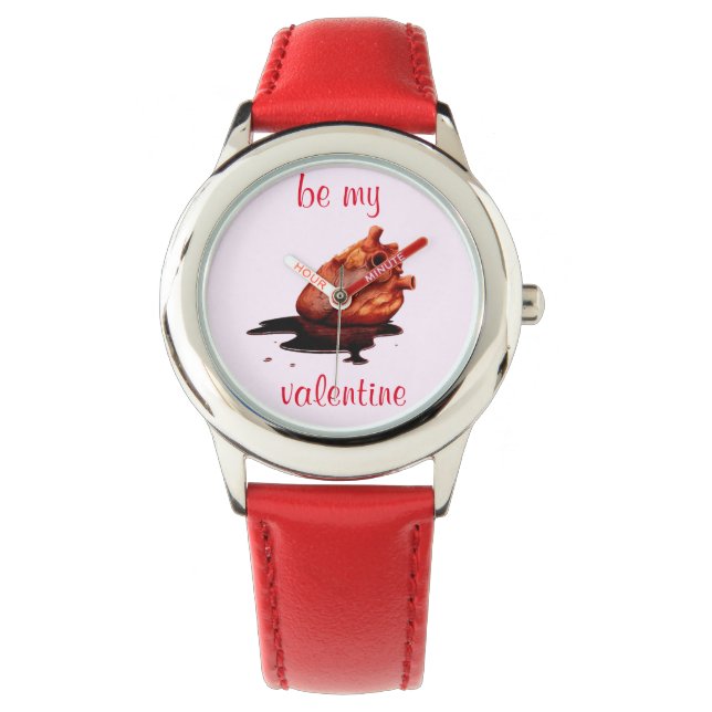 mijn valentijn pols horloge (Voorkant)