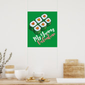 "Mijn Valentijn" Poster (Keuken)