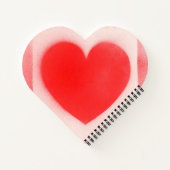 Mijn Valentijn rode hartnoot Notitieboek (Achterkant)