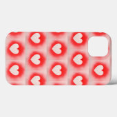 Mijn Valentijn rode witte hartnoot zijn Case-Mate iPhone Case (Achterkant (horizontaal))