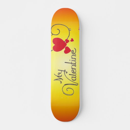 Mijn Valentijn Skateboard (Voorkant)