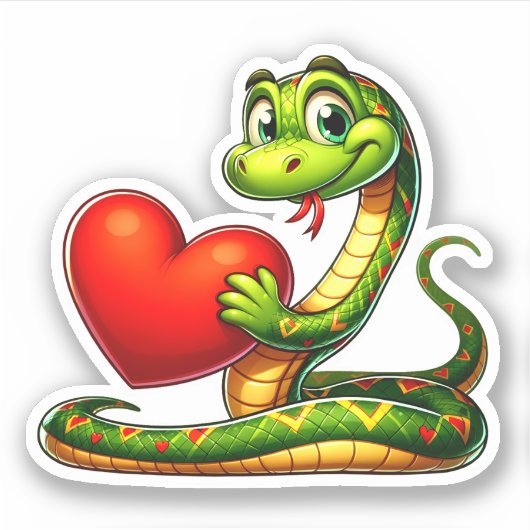 Mijn valentijn sticker (Voorkant)