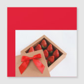 Mijn Valentijn Strawberry-rode boegdoos (Voorkant)