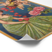 Mijn Valentijn vintage poster (Hoek)