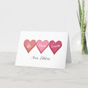 Mijn Valentijn voor altijd Feestdagen Kaart