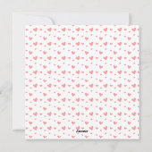 Mijn Valentijn zijn? - Charming Bee Valentijns Kaa Feestdagenkaart (Achterkant)