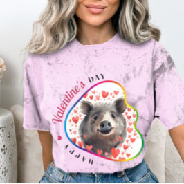 Mijn Valentijn zijn? - Romantisch paradijs T-shirt