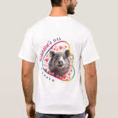 Mijn Valentijn zijn? - Romantisch paradijs T-shirt (Achterkant)