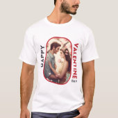 Mijn Valentijn zijn? - tedere knuffels T-shirt (Voorkant)