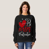Mijn Valentijns T-shirt – Romantische Harttypograf (Voorkant volledig)