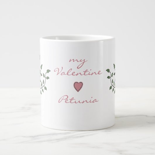 Mijn Valentijnsboom Jumbo Mok (Voorkant)