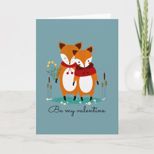 Mijn Valentijnsdag-kaart Feestdagen Kaart (Voorkant)