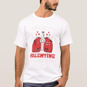 Mijn Valentijnsdag Pajama T-shirt (Voorkant)