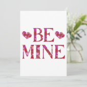 Mijn Valentijnsdag uitnodiging (Staand voorkant)