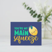 Mijn Valentijnsdag van de Funny Funny van de Cute  Briefkaart (Staand voorkant)