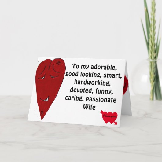 MIJN VALENTIJNSE VROUW GRAP KAART (Voorkant)