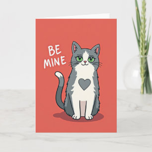 Mijn Valentijnskaart voor kattenliefhebbers Kaart
