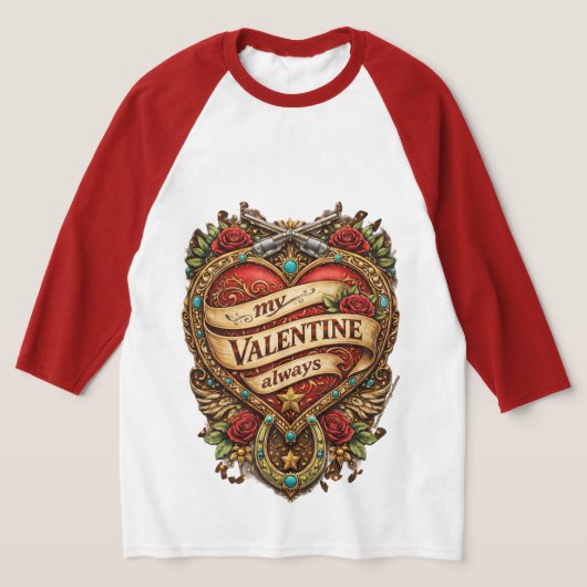 Mijn valentine t-shirt (Laagn)