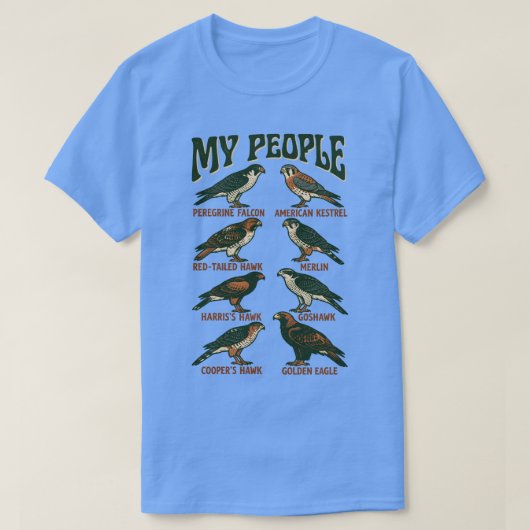 Mijn valkerijmensen t-shirt (Design voorkant)