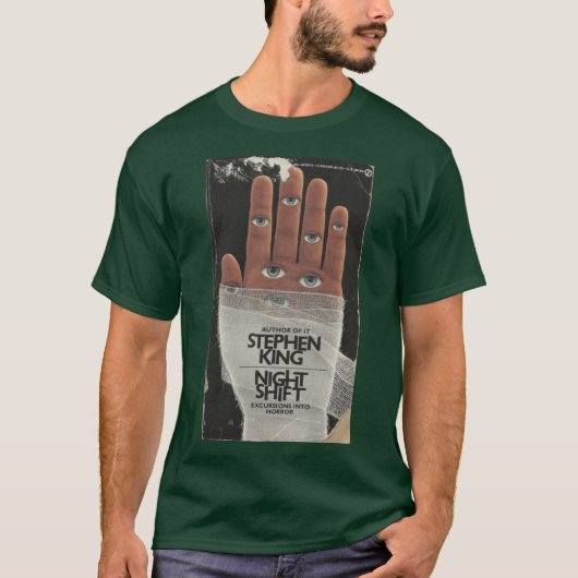 Mijn van Night Shift Premium retro T-shirt (Voorkant)
