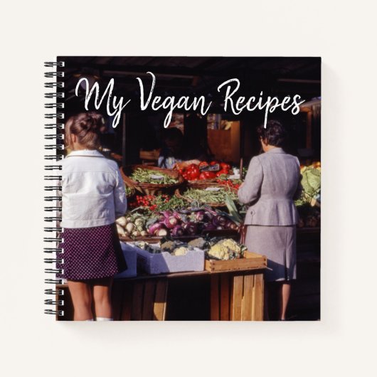 Mijn Vegan Recipes Notitieboek (Voorkant)
