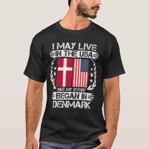 Mijn verhaal begon in Denemarken T-shirt