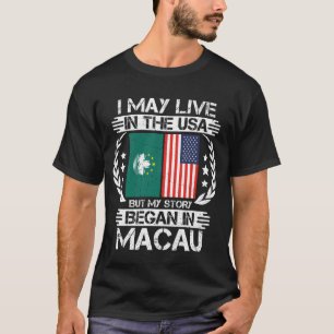 Mijn verhaal begon in Macau T-shirt
