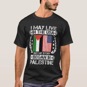 Mijn verhaal begon in Palestina T-shirt