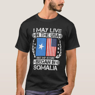 Mijn verhaal begon in Somalië T-shirt