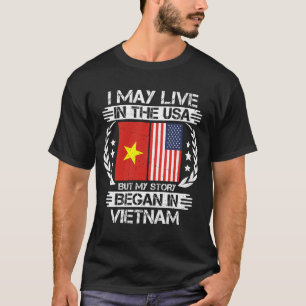 Mijn verhaal begon in Vietnam T-shirt
