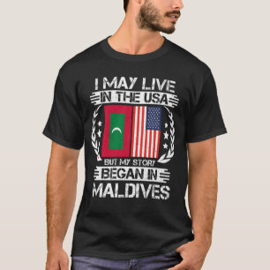 Mijn verhaal begon op de Malediven T-shirt