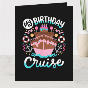 Mijn verjaardag cruise vakantie zeiltocht trip kaart