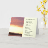 Mijn verjaardag gebeden voor jou... kaart (Gele Bloem)