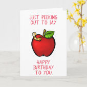 MIJN VERJAARDAG IS GELUKKIGER OMDAT IK HET DEEL ME KAART (Gele Bloem)