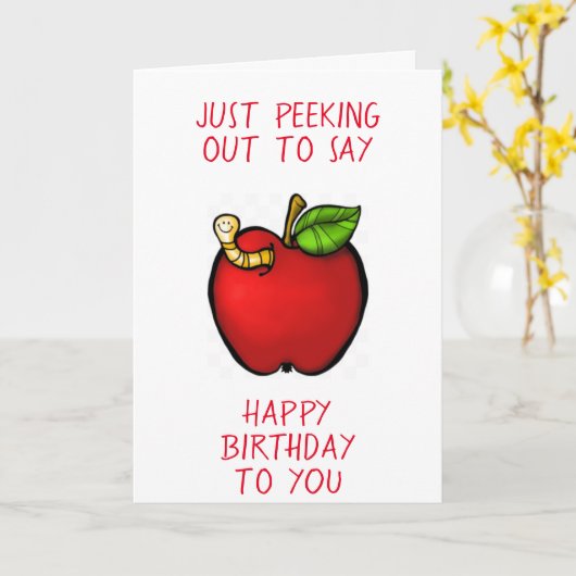 MIJN VERJAARDAG IS GELUKKIGER OMDAT IK HET DEEL ME KAART (Gele Bloem)