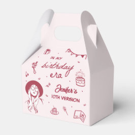 Mijn verjaardag Retro verjaardag Bedankdoosjes