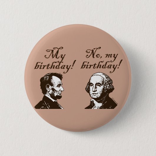 Mijn verjaardag ronde button 5,7 cm (Voorkant)