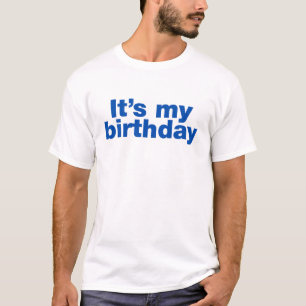 Mijn verjaardag t-shirt
