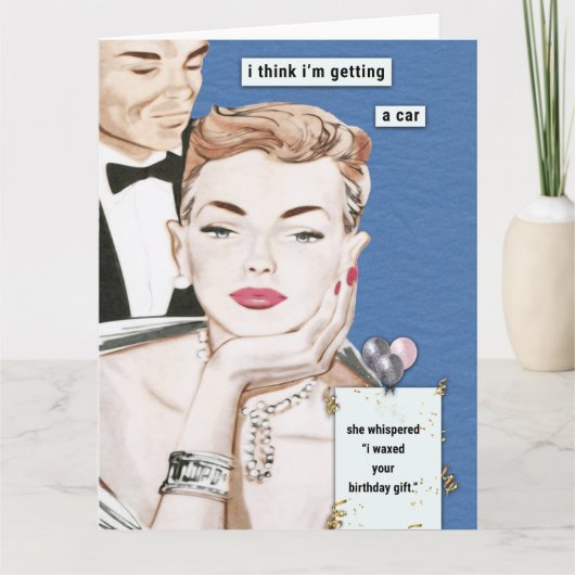 Mijn verjaardagscadeau kaart (Voorkant)