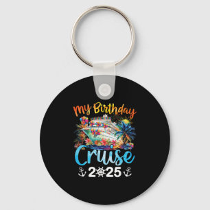 Mijn verjaardagscruise 2025 Gezinscruise Vakantie Sleutelhanger