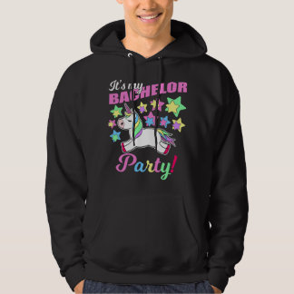 Mijn Verjaardagsfeest Eenhoorn Grappig Huwelijksfe Hoodie