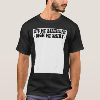 Mijn verjaardagsteken Mijn leuke verjaardag Vrouwe T-shirt
