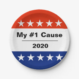 Mijn verkiezingskwestie 2020 papieren bordje