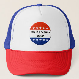 Mijn verkiezingskwestie 2022 Trucker Hat Pet